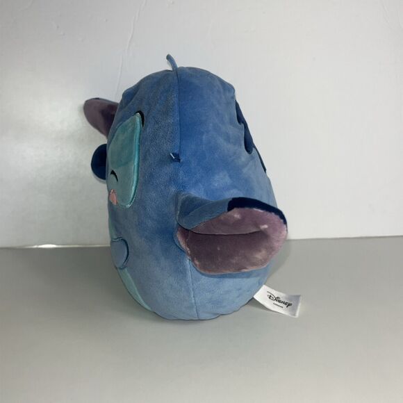 Squishmallows Stitch Disney Movie 8” Eating Sushi Chopsticks Blue Alien - Picture 2 of 9